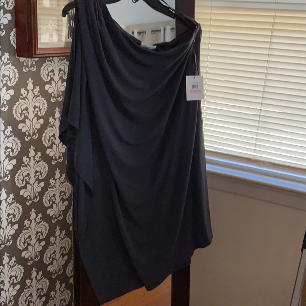 Calvin Klein one shoulder dress